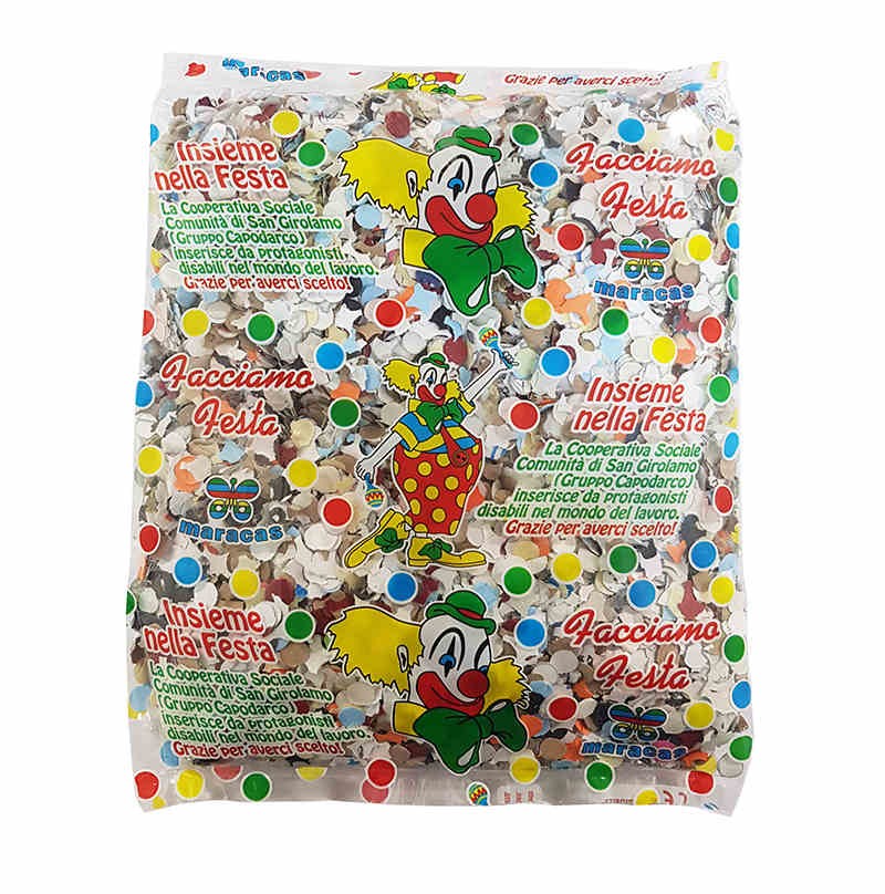 CORIANDOLO MULTICOLORE GR 200