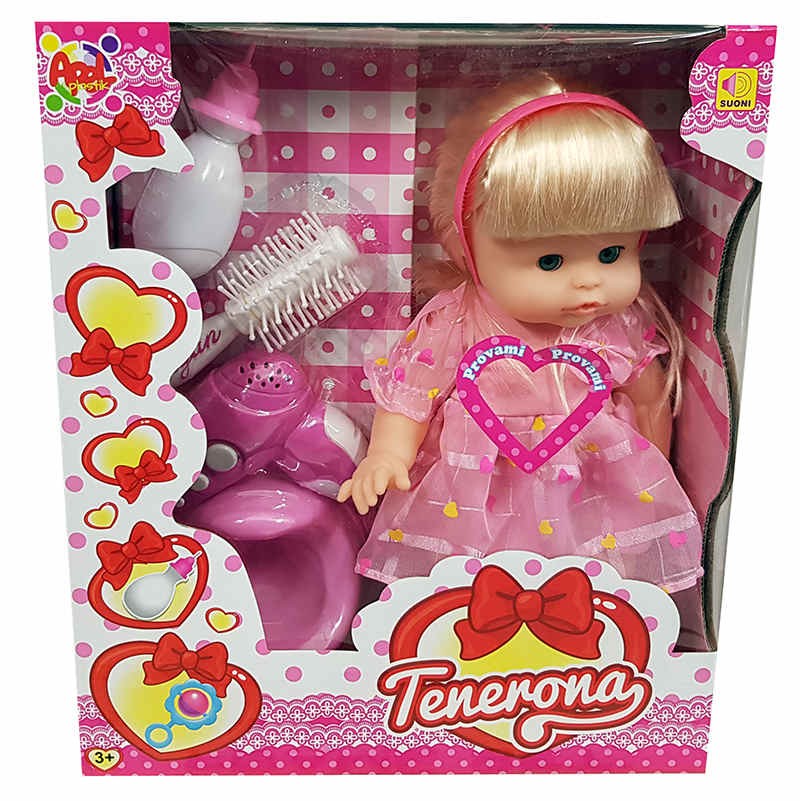 BAMBOLA AMORE DI MAMMA CON FONO E VOCE