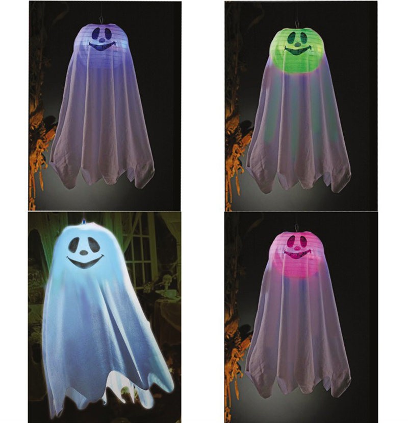 FANTASMA CON LUCE 60 CM PILE INCLUSE