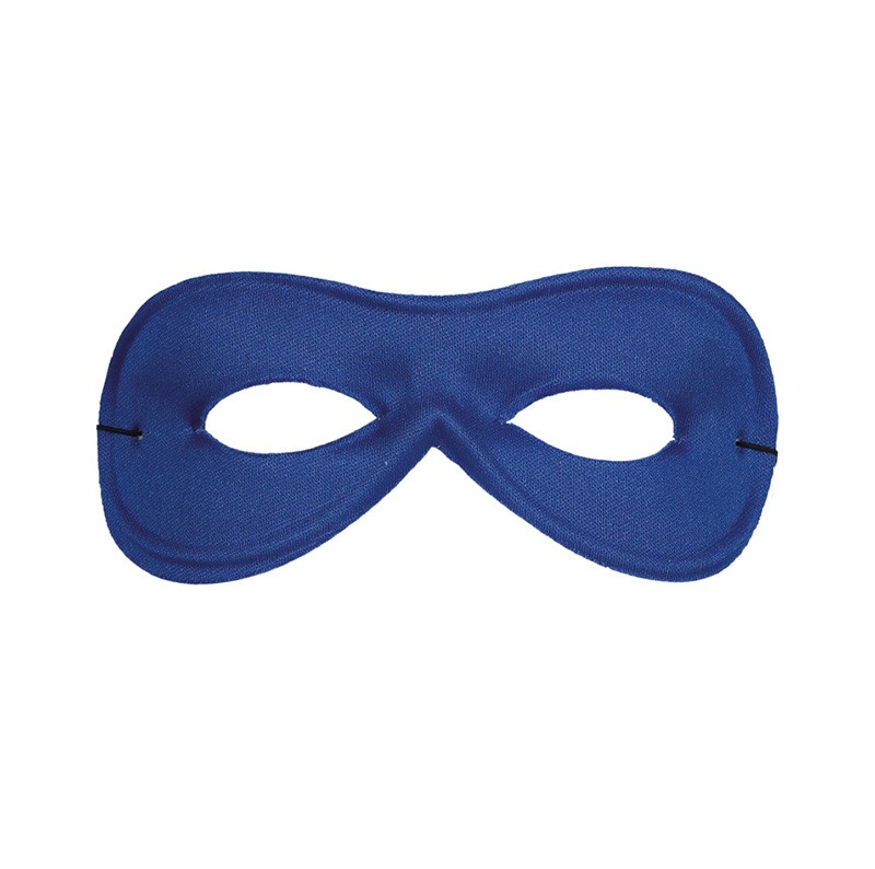 MASCHERA PIERROT BLU IN SETA EXTRA
