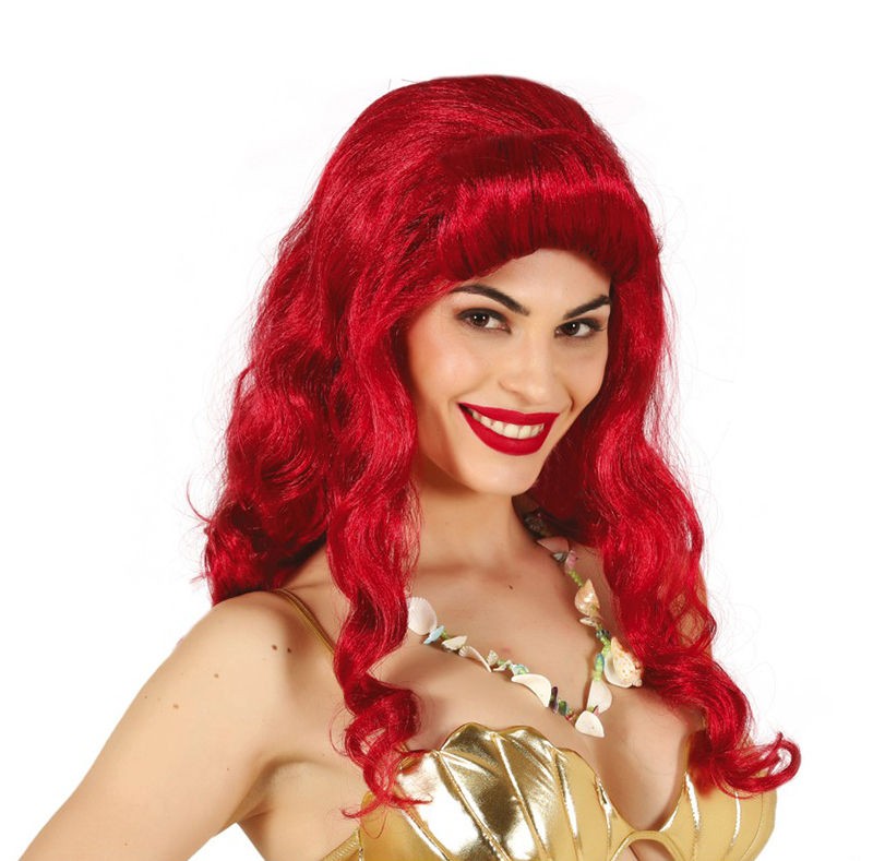 PARRUCCA PRINCIPESSA DEI MARI SIRENA IN CONFEZIONE