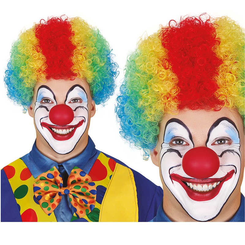 PARRUCCA  RICCIA MULTICOLORE