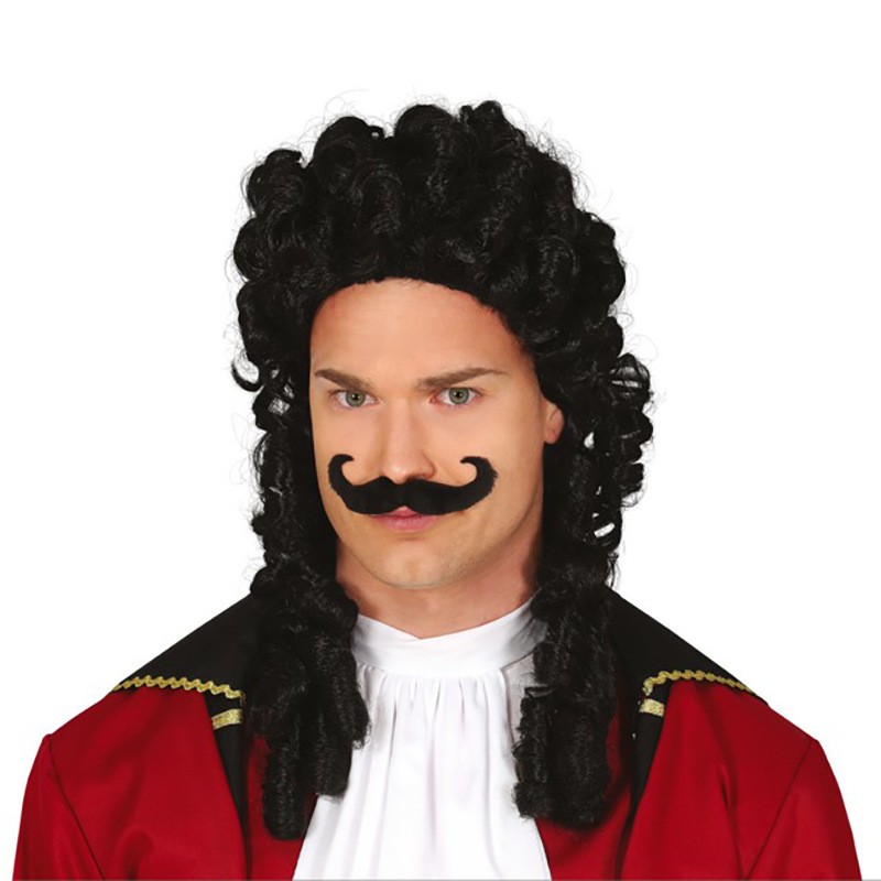 PARRUCCA CAPITANO PIRATA CON BAFFI IN CONFEZIONE