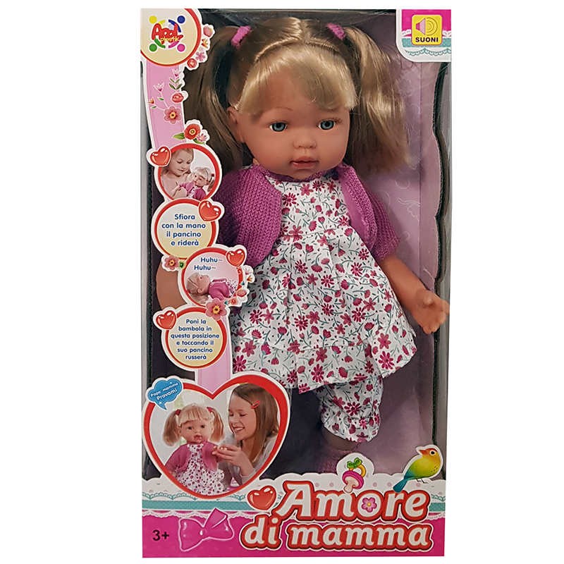 BAMBOLA AMORE DI MAMMA CON VOCE