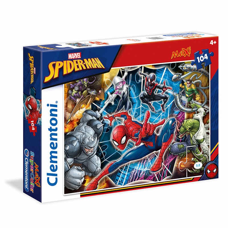 PUZZLE 104 MAXI SPIDER-MAN CLEMENTONI