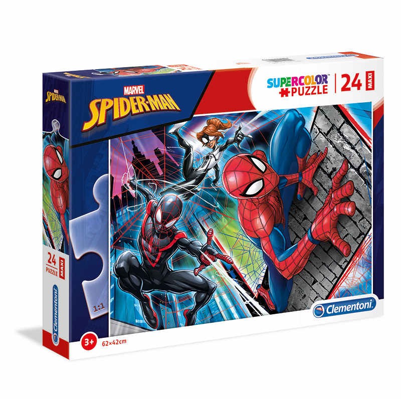 PUZZLE 24 MAXI SPIDERMAN CLEMENTONI