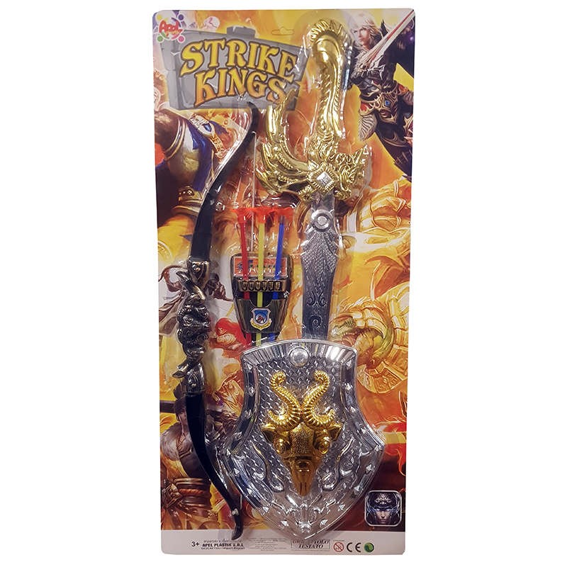 BLISTER SPADA CON ARCO+SCUDO