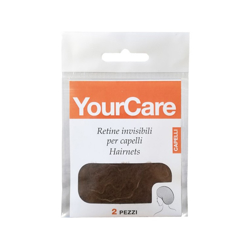 RETINA INVISIBILE CASTANO MEDIO 2 PEZZI