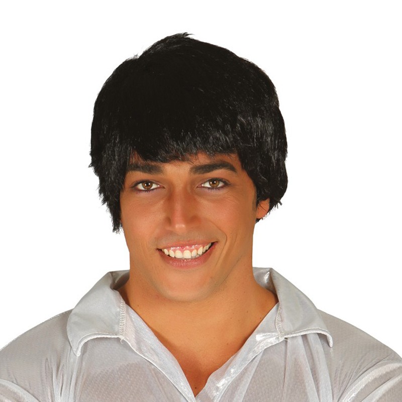PARRUCCHINO NERO UOMO