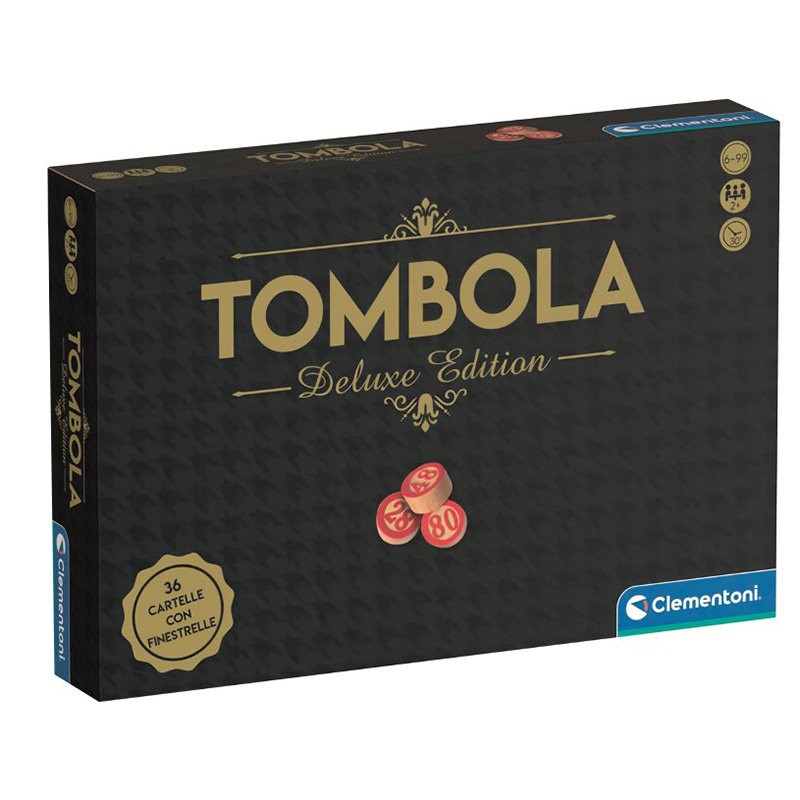 TOMBOLA DELUXE 36 CARTELLE CLEMENTONI