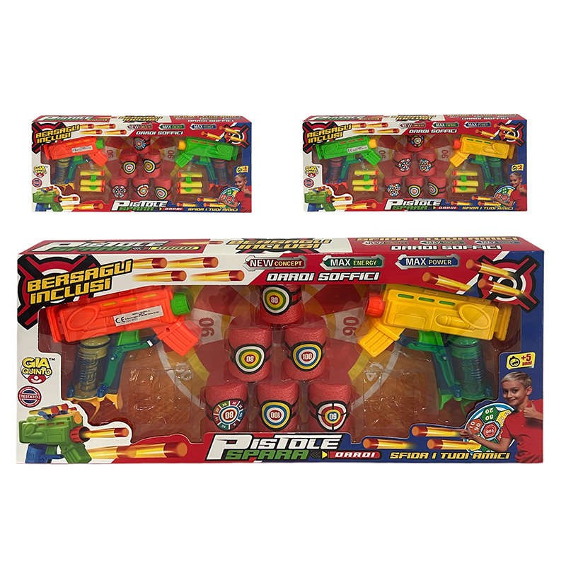 PISTOLE SPARA DARDI BOX