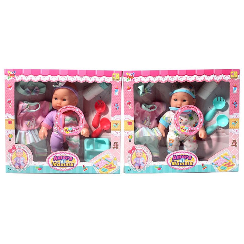 BAMBOLOTTO AMORE DI MAMMA CON ACCESSORI E VOCE