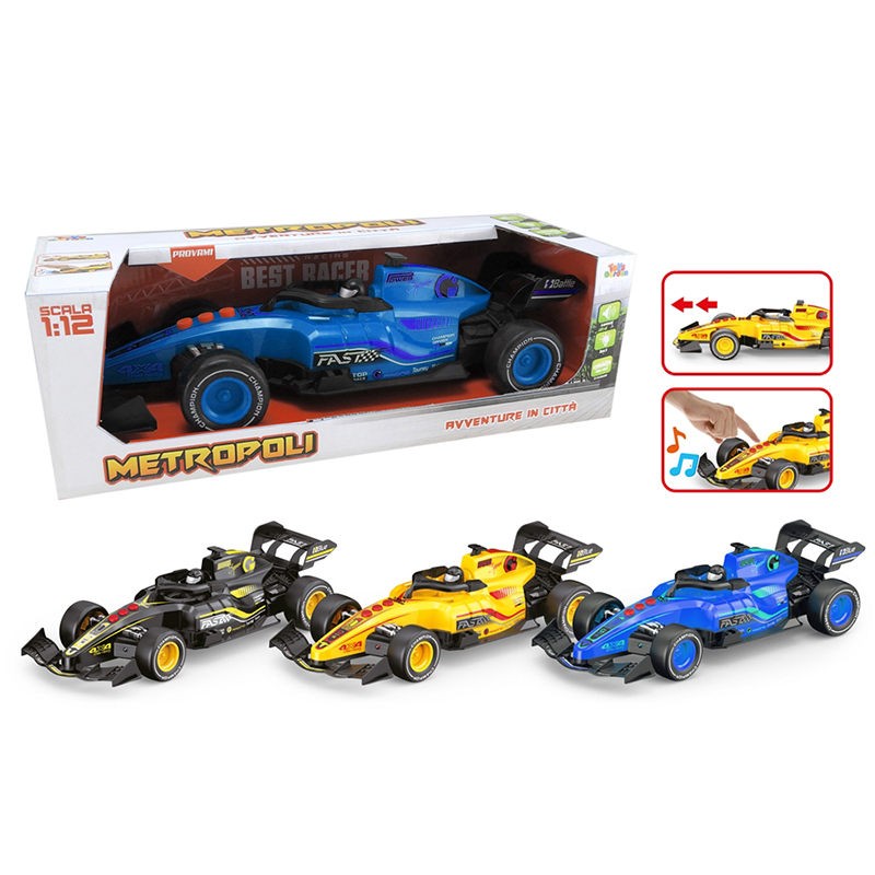 METROPOLI RACING CAR GRANDE LUCI E SUONI