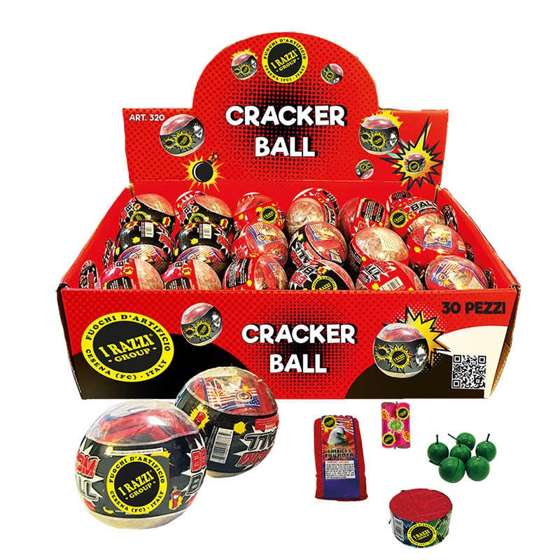 CRACKER BALL D. 8 CM