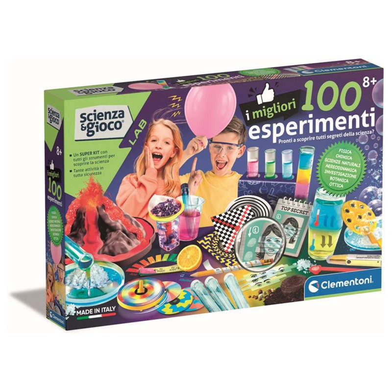 I MIGLIORI 100 ESPERIMENTI CLEMENTONI