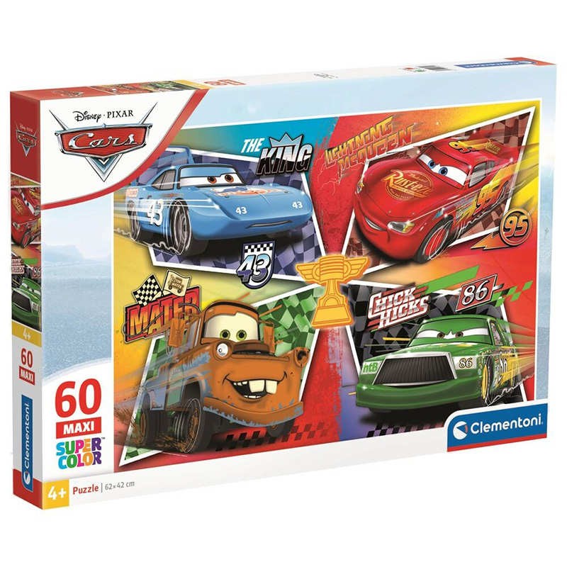 PUZZLE 60 MAXI CARS NEW CLEMENTONI