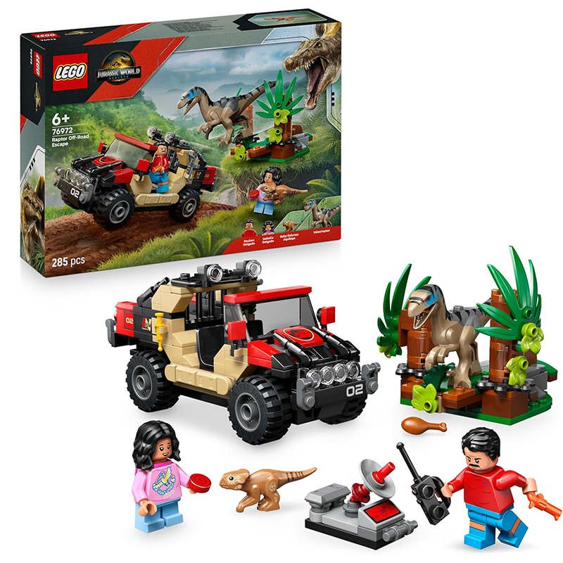 LEGO JURASSIC WORLD FUGA RAPTOR 76972