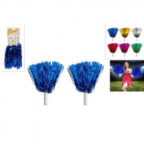 POMPON LAMINATO SET 2 PEZZI COLORI ASSORTITI