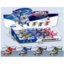 ELICOTTERO A FRIZIONE HELICOPTER MODEL 4COL 14 CM