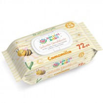 SALVIETTE BABY CAMOMILLA 72 PZ