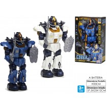 ROBOT CYBER WARRIOR 33 CM B/O 2ASS