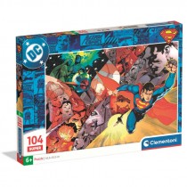 PUZZLE 104 SUPER SUPERMAN CLEMENTONI