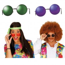 OCCHIALI HIPPIE GRANDI COLORI ASSORTITI