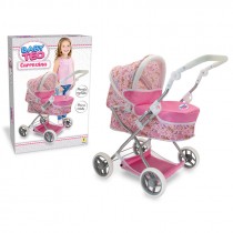 CARROZZINA IN METALLO SCHIENALE REG. 72 CM