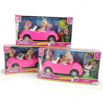 BAMBOLA SELLI LOVE C/AUTO + ACC 3ASS
