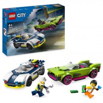 LEGO CITY INSEGUIMENTO MACCHINA DA CORSA 60415
