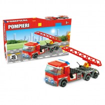 COSTRUZIONI CLICK CLACK POMPIERI 143PZ