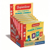 LIBRO MAGNETICO NUMERI E ANIMALI CLEMENTONI