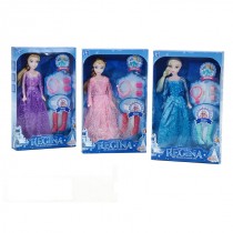 BAMBOLA LA REGINA DELLE NEVI 29 CM