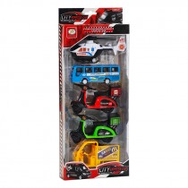 SET 5 VEICOLI A FRIZIONE