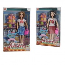 BAMBOLA "MARGARET AL SUPERMERCATO" 29 CM