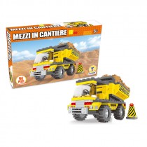 COSTRUZIONI CLICK CLACK MEZZI IN CANTIERE 94 PEZZI