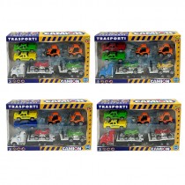 PORTAUTO CON AUTOMEZZI IN BOX