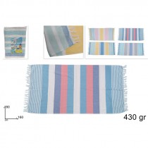 TELO MARE COTONE / SPUGNA 80X160 430 GR