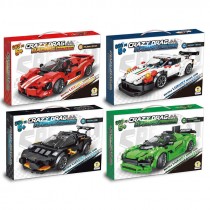 COSTRUZIONI CLICK CLACK RACING CAR 4 MDL AS
