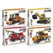 COSTRUZIONI CLICK CLACK TRANSFORMER 4 MDL ASS 2 IN 1