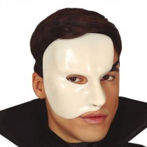 MASCHERA BIANCA MEZZO VISO