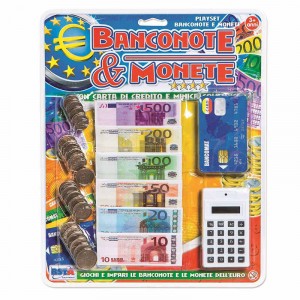 SET BANCONOTE E MONETE BLISTER