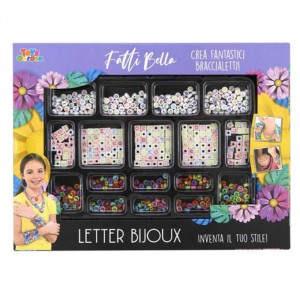 SCATOLA PERLINE LETTERE