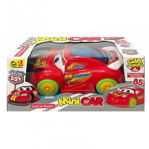 MINICAR LUCI E SUONI B/O MOVIMENTO