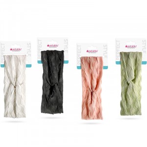 FASCIA CAPELLI CON NODO COLORI VARI CON CAVALLOTTO
