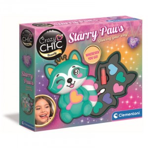 CRAZY CHIC LITTLE RACOON PROCIONE TRUCCHI MAKE UP CLEMENTONI