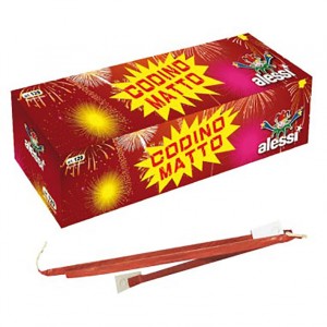 CODINO MATTO 30 CM BUSTINA DA 10 PZ