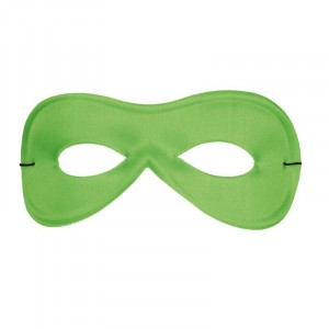MASCHERA PIERROT VERDE IN SETA EXTRA