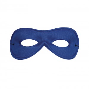 MASCHERA PIERROT BLU IN SETA EXTRA
