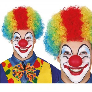 PARRUCCA  RICCIA MULTICOLORE